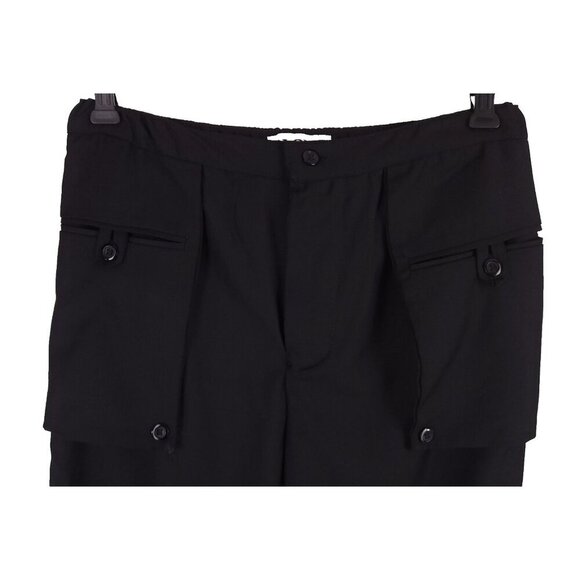 Bloke Patchwork Trousers Size L Mens Black Pants $485 - Picture 4 of 11